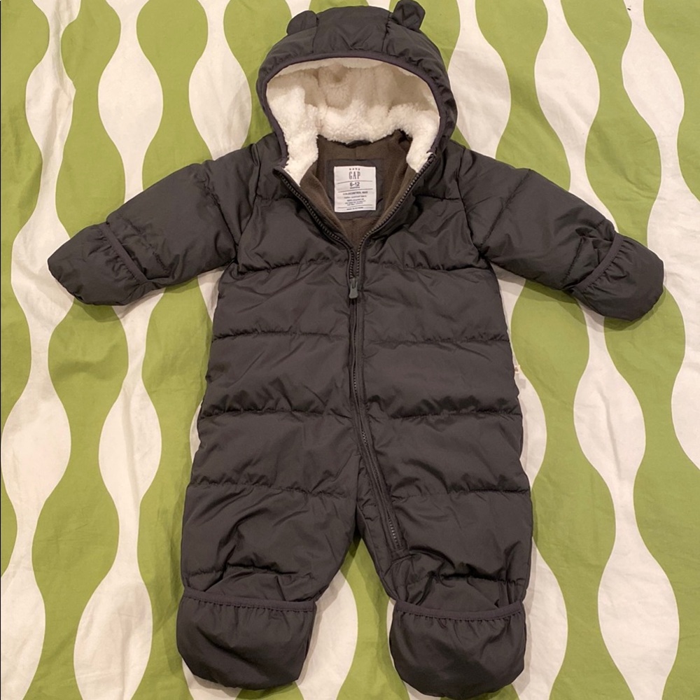 GAP baby puffer onesie